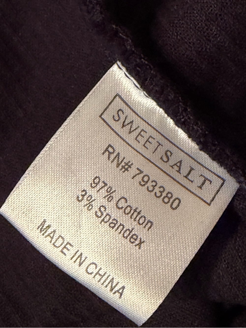 Sweet Salt Black Bib Corduroy Midi Dress - Picture 6 of 7